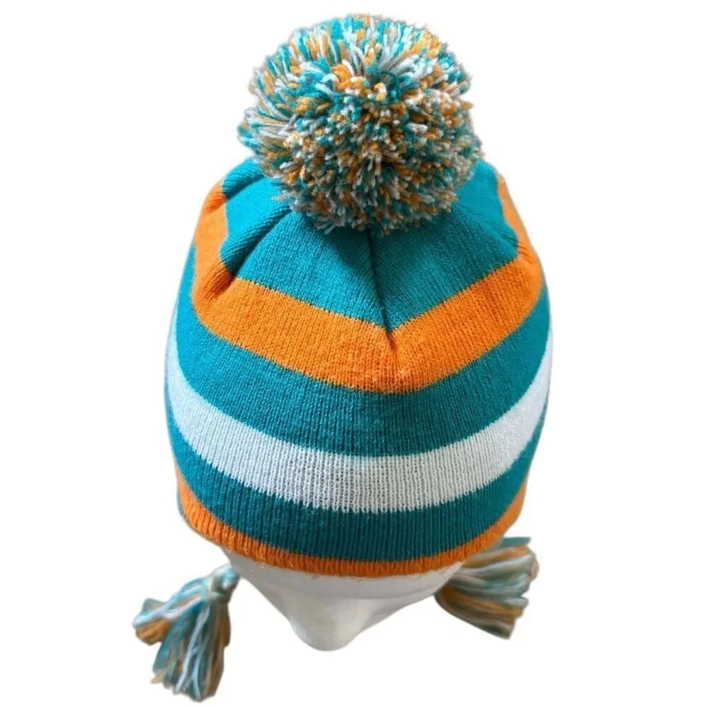 Miami Dolphins Kid’s Knit Cap With Pom